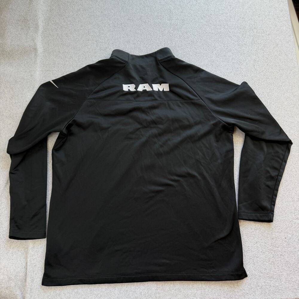 Nike Dodge Ram Dri-Fit 1/4 Zip Pullover Mens XL Performance Truck Embroidery - Picture 2 of 11